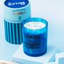 Bourbon Leather Personalised Aftershave Scented Candle, thumbnail 5 of 6