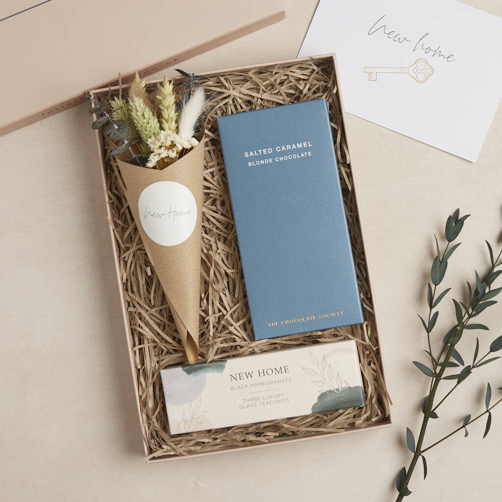 New Home Dried Flower Letterbox Gift Set By Letterbox Gifts