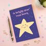 A Bright Star Was Born New Baby Card, thumbnail 2 of 4