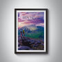 Ben Nevis Scotland Travel Poster Art Print, thumbnail 1 of 6