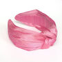Pure Silk Knotted Headbands, thumbnail 3 of 7