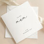 Luxury Wedding Day Card To My Mum With Wax Seal, thumbnail 6 of 7