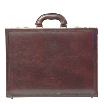 Luxury Slim Leather Attaché Case. 'The Scanno', 7 of 12