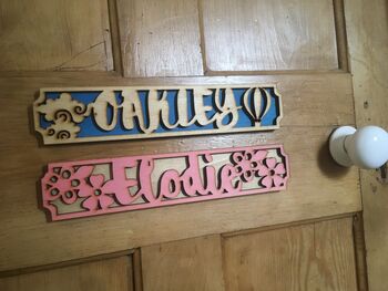 Personalised Name Plaque, 9 of 9
