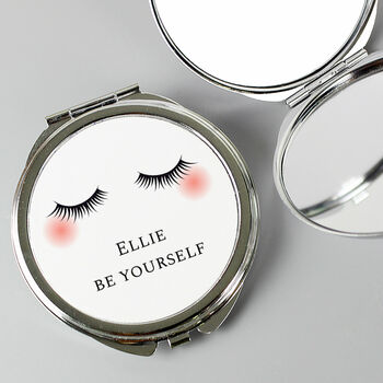 Personalised Personal Compact Mirror, 3 of 4