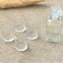 Glass Whiskey Decanter Set With Four Tumblers Gift Set, thumbnail 5 of 6