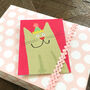 Mini Party Cat Greetings Card, thumbnail 1 of 4