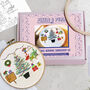Christmas Scene Embroidery Kit, thumbnail 4 of 5