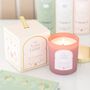 The Love Letter Rose And Vanilla Musk Candle, thumbnail 1 of 2