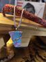 Pink And Blue Kintsugi Necklace, thumbnail 1 of 4