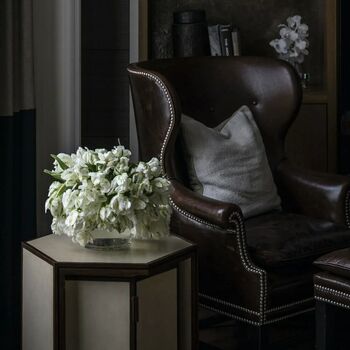 Green And White Parrot Tulips Fresh Flower Bouquet, 3 of 3