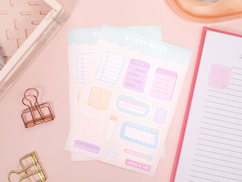 Sticky Notes Planner And Journal Sticker Sheet, 4 of 5