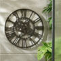 Summer Outdoor/ Indoor ‘Cogs’ Circular Wall Clock, thumbnail 3 of 7