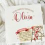 Personalised Elf Surveillance Pocket Cushion Cover, thumbnail 2 of 2