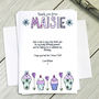 Personalised Childrens Cupcake Party Invitations, thumbnail 2 of 5