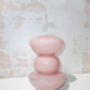 Pink Tulip Glass Flower Vase, thumbnail 3 of 5