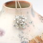 Sterling Silver Flower Cluster Necklace, thumbnail 1 of 5