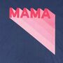 Mama Retro Shades Of Pink T Shirt, thumbnail 3 of 4