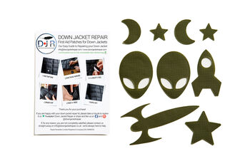 Space Repair Patch Kit Olive Green, 7 of 7