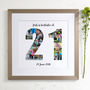 Personalised 21st Birthday Photo Collage, thumbnail 5 of 8