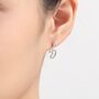Art Inspired Asymmetric Face Drop Stud Earrings, thumbnail 4 of 11