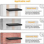 Pack Of Three Sturdy Floating Shelves For Office Home, thumbnail 8 of 8