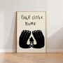 Our Little Home Hallway Wall Art Print, thumbnail 4 of 9