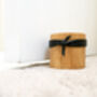 Oak And Coloured Leather Door Stop, thumbnail 8 of 12