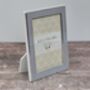 Beltrami Silver Plated Light Grey Border Photo Frame, thumbnail 1 of 3