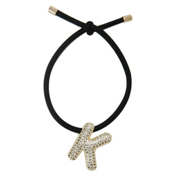 Crystal Alphabet Hair Tie, 2 of 4