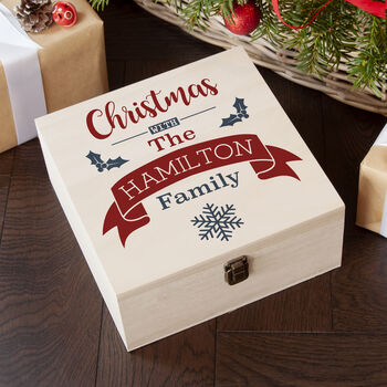 Personalised Our Family's Christmas Eve Box, 4 of 10