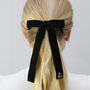 Personalised Velvet Bow Hair Tie, thumbnail 3 of 3