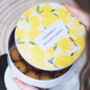 Personalised Lemon Luxury Cake Tin, thumbnail 1 of 3