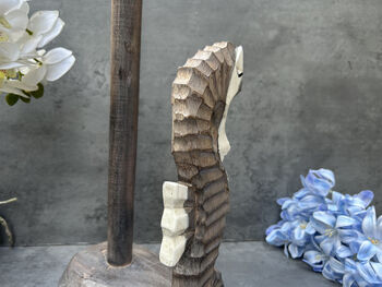 Nautical Grey Seahorse Kitchen Roll Holder Accessory, 12 of 12