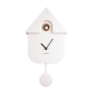 Cuckoo Clock In White, 3 of 3