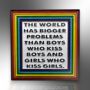 Boys Who Kiss Boys Rainbow Enamel Lapel Pin Badge, Lgbtqia+ Brooch, Awareness Gift, Gay Pride Accessory, thumbnail 3 of 8