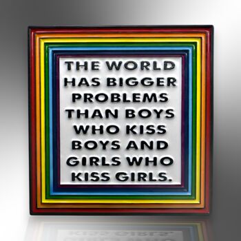 Boys Who Kiss Boys Rainbow Enamel Lapel Pin Badge, Lgbtqia+ Brooch, Awareness Gift, Gay Pride Accessory, 3 of 8
