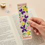 Personalised Birth Flower Bookmark, thumbnail 2 of 7