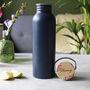 Personalised Floral Lid Metal Drinking Bottle For Mum, thumbnail 2 of 12
