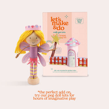 Fairy House Colouring And Construction Kit, 6 of 9