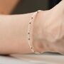 Natural Moonstone Beaded Bracelet, thumbnail 3 of 6