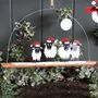 Christmas Sheep On Branch Hanging Decoration, thumbnail 1 of 3