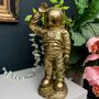 Astronaut Gold Standing Figure, thumbnail 3 of 6