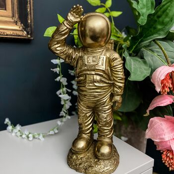 Astronaut Gold Standing Figure, 3 of 6
