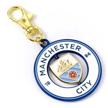 Manchester City Football Club Spinning Logo Backpack Hanger, 2 of 5