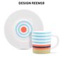 Coloured On Trend Porcelain Espresso Cup And Saucer, thumbnail 10 of 11