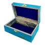Blue Tree Of Life Engraved Wooden Keepsake Box, thumbnail 8 of 12
