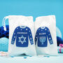 Personalised Hanukkah Jumper Gift Bag, thumbnail 1 of 2