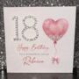 Sister Luxury Personalised Milestone Age Birthday Card, thumbnail 1 of 5
