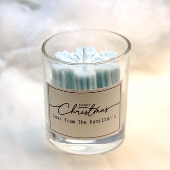 Christmas Gift Boxed Themed Candle Personalised Gift, 3 of 6